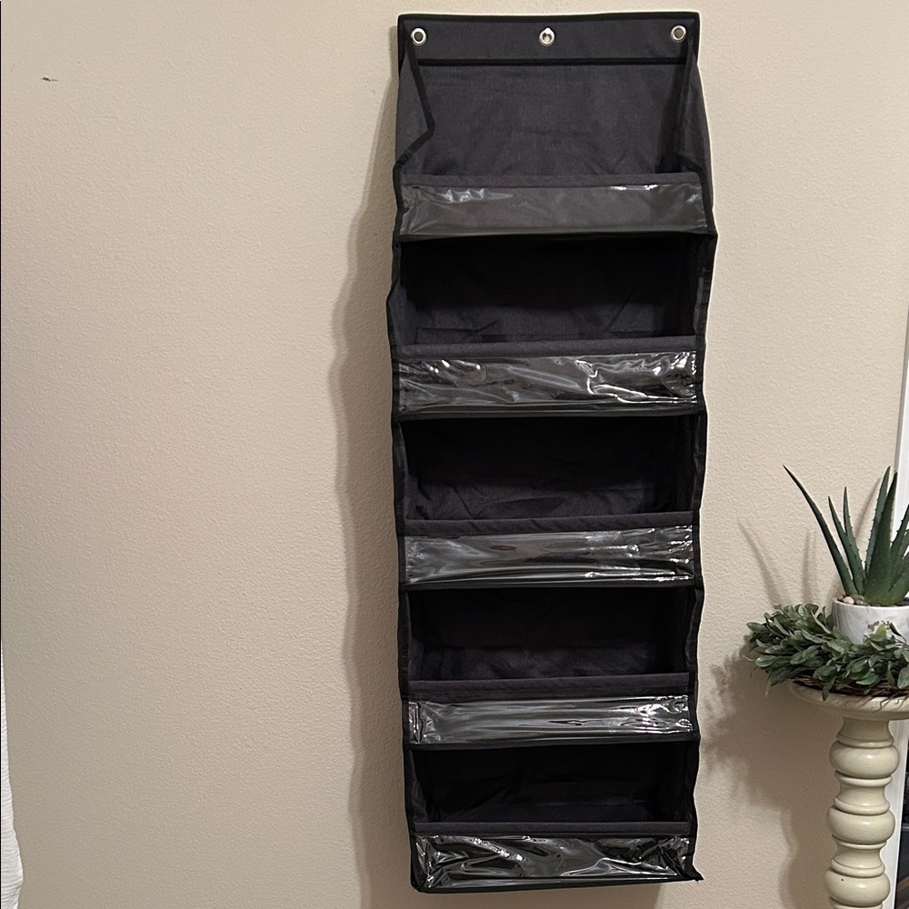 Black Hanging Multi Use Organizer